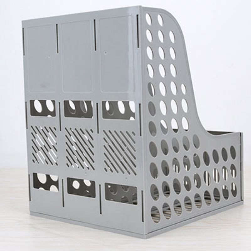 Βάση Θήκης Αρχείων - Plastic Desk File Holder Rack Organizer 3 Υποενότητες Αποθήκευση Εγγράφων