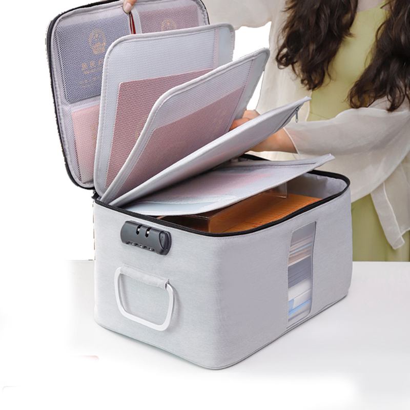 Πακέτο Εγγράφων Multifunctional Card Organizer Kit Με Μεγάλη Χωρητικότητα Και Αποσπώμενο Κουτί Συσκευασίας Διαβατηρίων