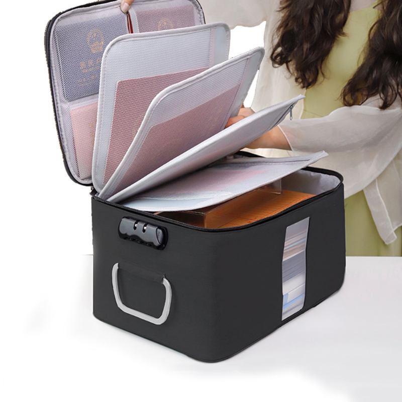 Πακέτο Εγγράφων Multifunctional Card Organizer Kit Με Μεγάλη Χωρητικότητα Και Αποσπώμενο Κουτί Συσκευασίας Διαβατηρίων