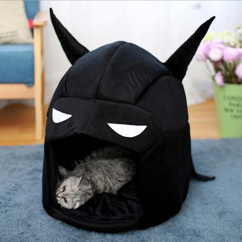 Classic Batman Modeling Cat Nest Με Αφαιρούμενο Και Πλενόμενο Μαξιλάρι Επιλεγμένο Pp Cotton Cat House