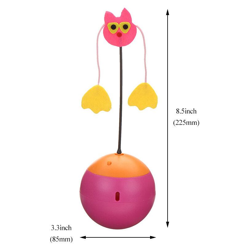 Funny Pet Cat Kitten Play Toy Electric Rotating Cat Teaser For Pet Toys