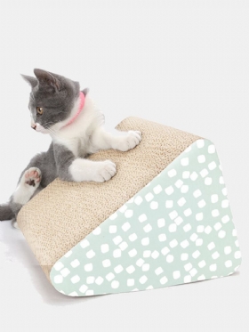 Κυματοειδές Γάτα Που Γρατσουνίζει Με Τρόχισμα Παιχνιδιών Δώρου Φυσικό Catnip