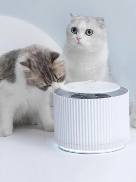 Smart Cat Pet Water Dispenser Purifier 5 Layer Filter 360 Degree Open Drinking Pet