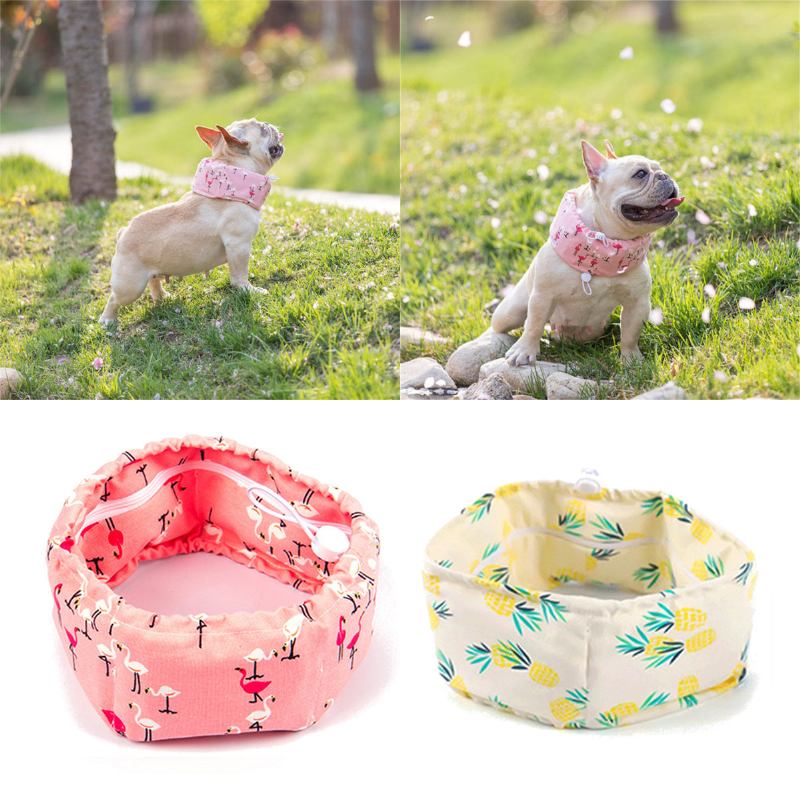 2 Χρώματα Pet Dog Ice Scarf Summer Ice Collar Ice Bandana