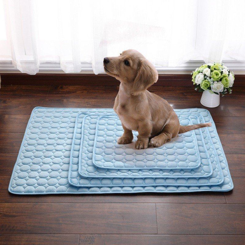 3 Χρώματα Ice Silk Pet Summer Cooling Mat Dog Cat Ice Cool Mat Pad