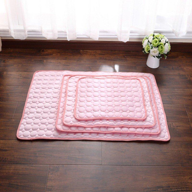 3 Χρώματα Ice Silk Pet Summer Cooling Mat Dog Cat Ice Cool Mat Pad