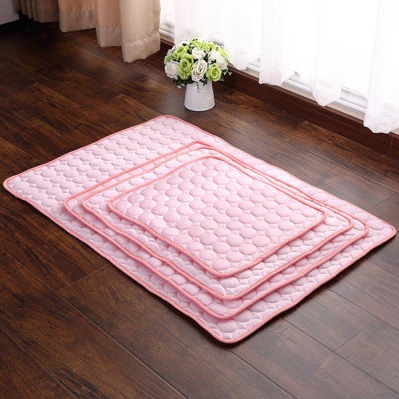 3 Χρώματα Ice Silk Pet Summer Cooling Mat Dog Cat Ice Cool Mat Pad