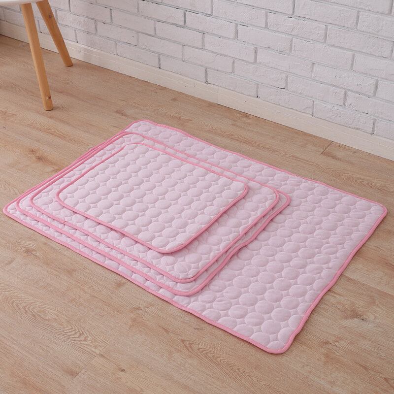 3 Χρώματα Ice Silk Pet Summer Cooling Mat Dog Cat Ice Cool Mat Pad