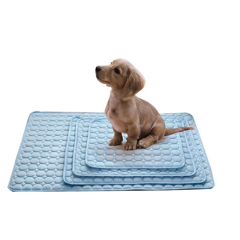 3 Χρώματα Ice Silk Pet Summer Cooling Mat Dog Cat Ice Cool Mat Pad