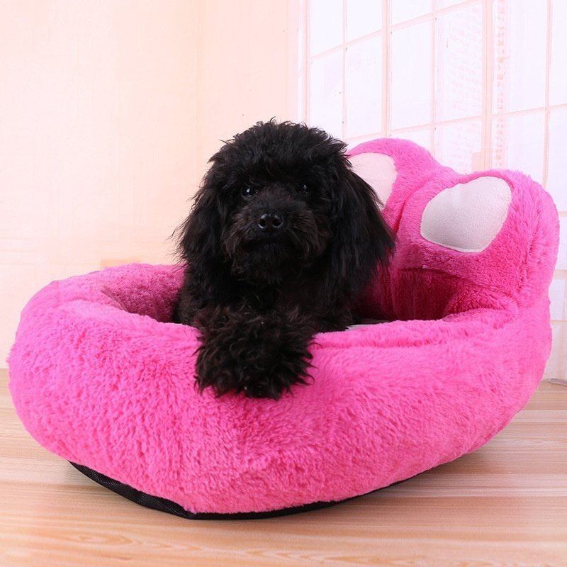 Bear Paw Winter Warm Soft Pet Dog Cat Kennel Pet Set Κρεβάτι