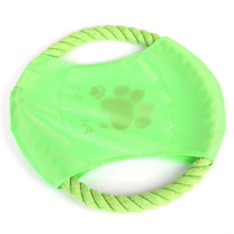 Big Dog Cotton Rope Toy Pet Frisbee Ανθεκτικό Στη Φθορά Για Γομφίους Εκπαίδευσης Αλληλεπίδρασης Με Κατοικίδια Σε Εξωτερικούς Χώρους