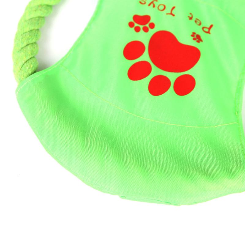 Big Dog Cotton Rope Toy Pet Frisbee Ανθεκτικό Στη Φθορά Για Γομφίους Εκπαίδευσης Αλληλεπίδρασης Με Κατοικίδια Σε Εξωτερικούς Χώρους