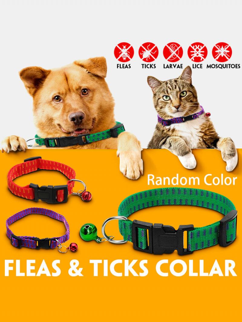 Cat Anti Flea Ring Dog Insect Bell Collar