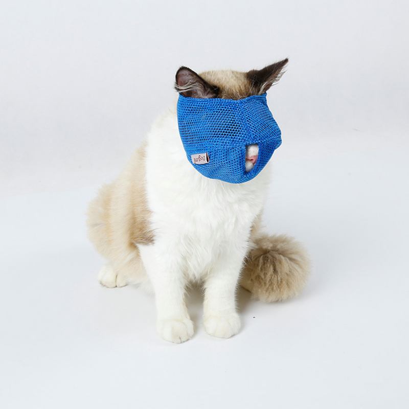 Cat Muzzles Cat Nylon Face Mask Εργαλεία Περιποίησης Κατοικίδιων Για Την Αποφυγή Γρατσουνιών Και Κατά Του Δαγκώματος