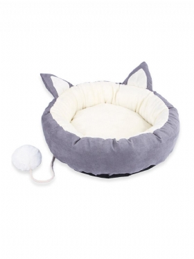 Cute Puppy Sleeping Mat Mat Αποσπώμενο Που Πλένεται Για Κατοικίδιο Σκύλο Γάτα Μαλακό Στρογγυλό Κρεβάτι Για Όλες Τις Εποχές