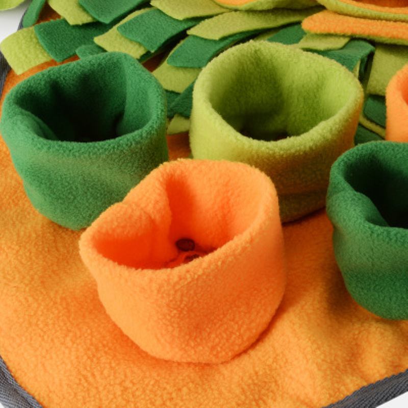 Dog Toys Flowers Pet Sniffing Pads Διαδραστικά Εκπαιδευτικά Είδη Slow Food Training 1pcs