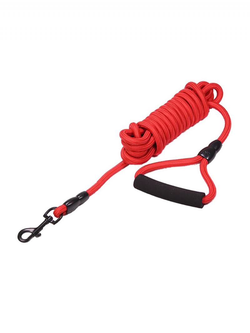 Dogs Leads Walking Leash Ζώνη Για Κουτάβι Για Κατοικίδια Σε Εξωτερικούς Χώρους Κολάρο Σχοινί Κόκκινο