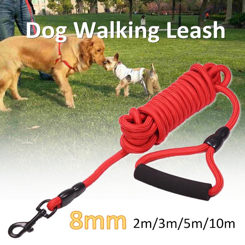 Dogs Leads Walking Leash Ζώνη Για Κουτάβι Για Κατοικίδια Σε Εξωτερικούς Χώρους Κολάρο Σχοινί Κόκκινο