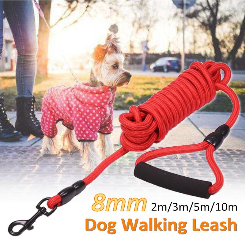 Dogs Leads Walking Leash Ζώνη Για Κουτάβι Για Κατοικίδια Σε Εξωτερικούς Χώρους Κολάρο Σχοινί Κόκκινο