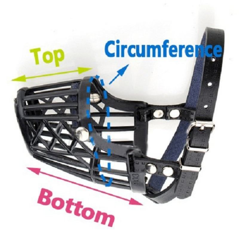 Επιλογές 7 Μεγεθών Ρυθμιζόμενος Σκύλος Κατοικίδιων Ζώων Χωρίς Γαβγίσματα Νάιλον Καλάθι Ρύγχος Μάσκα Εκπαίδευσης Για Σκύλους