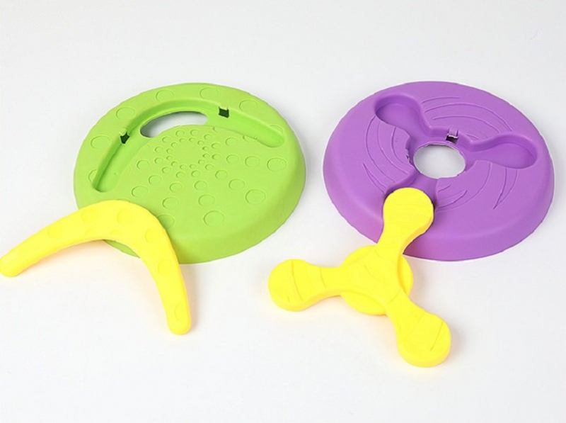 Frisbee Από Καουτσούκ Pet Dog Toy Can Feed Dog Bowl Side Εκπαίδευσης Κτηνοτροφίας