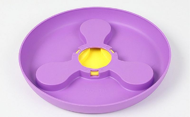 Frisbee Από Καουτσούκ Pet Dog Toy Can Feed Dog Bowl Side Εκπαίδευσης Κτηνοτροφίας