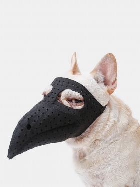 Κοστούμι Τρόμου Halloween Bird Beak Doctor Pet Mask Μανδύας Γάτας Σκύλου Στο Στόμα