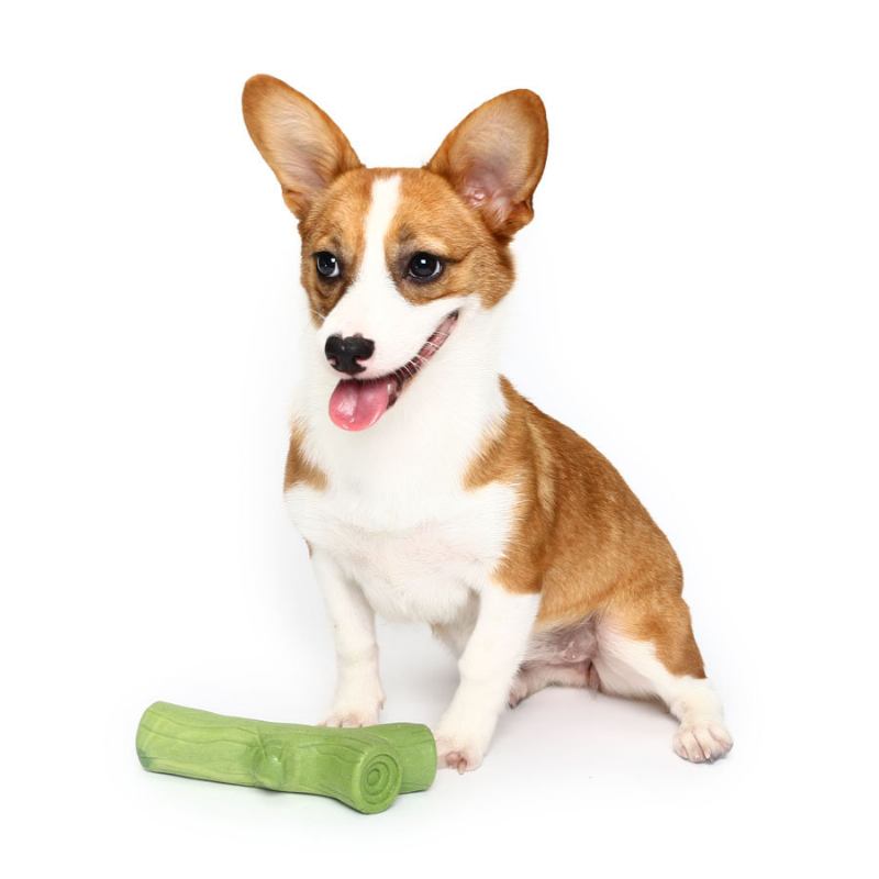 Lovely Branch Solid Molar Wearable Pet Toys Training Dog Props Enhance The Intelligence Dog