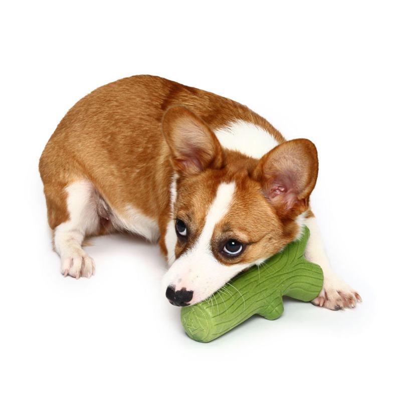 Lovely Branch Solid Molar Wearable Pet Toys Training Dog Props Enhance The Intelligence Dog