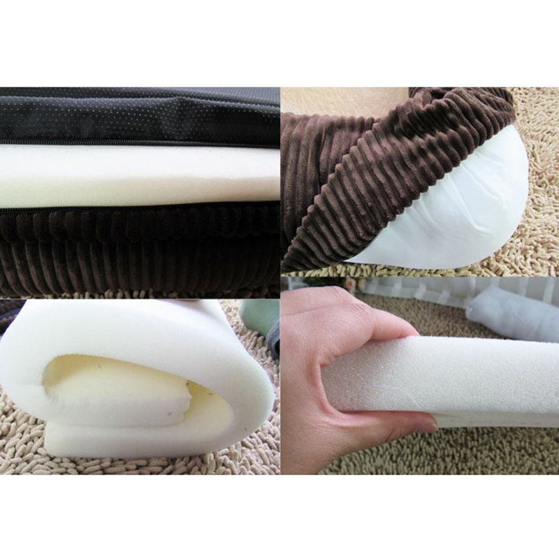 Luxury Corduroy Bolster Pet Dog Καναπές-κρεβάτι Puppy Fleece Κρεβάτι Για Μεγάλο Σκύλο