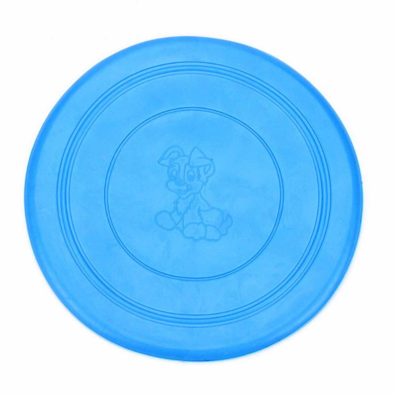 Μαλακό Frisbee Toy Dog Silicone Resistant Στο Δάγκωμα Για Ρίψη Διαδραστικής Εκπαίδευσης Κατοικίδιων Σε Εξωτερικούς Χώρους