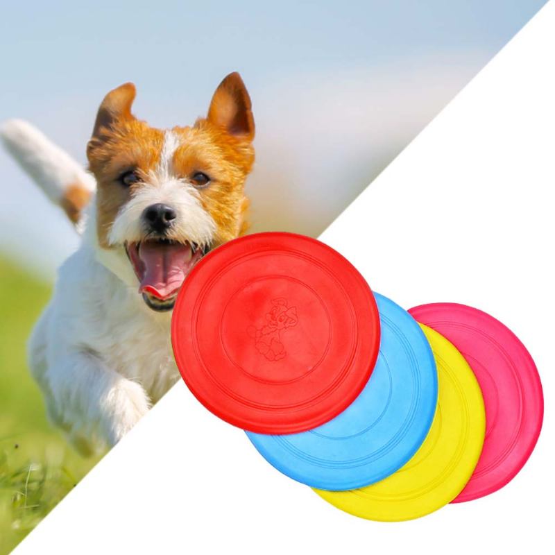 Μαλακό Frisbee Toy Dog Silicone Resistant Στο Δάγκωμα Για Ρίψη Διαδραστικής Εκπαίδευσης Κατοικίδιων Σε Εξωτερικούς Χώρους