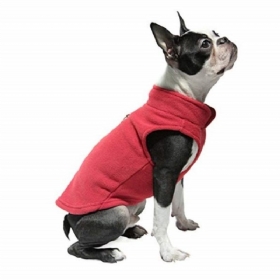 Μέγεθος M Pet Dog Coat Ρούχα Φθινοπωρινό Ζεστό Φλις Γιλέκο Μπουφάν Και Στις Δύο Πλευρές