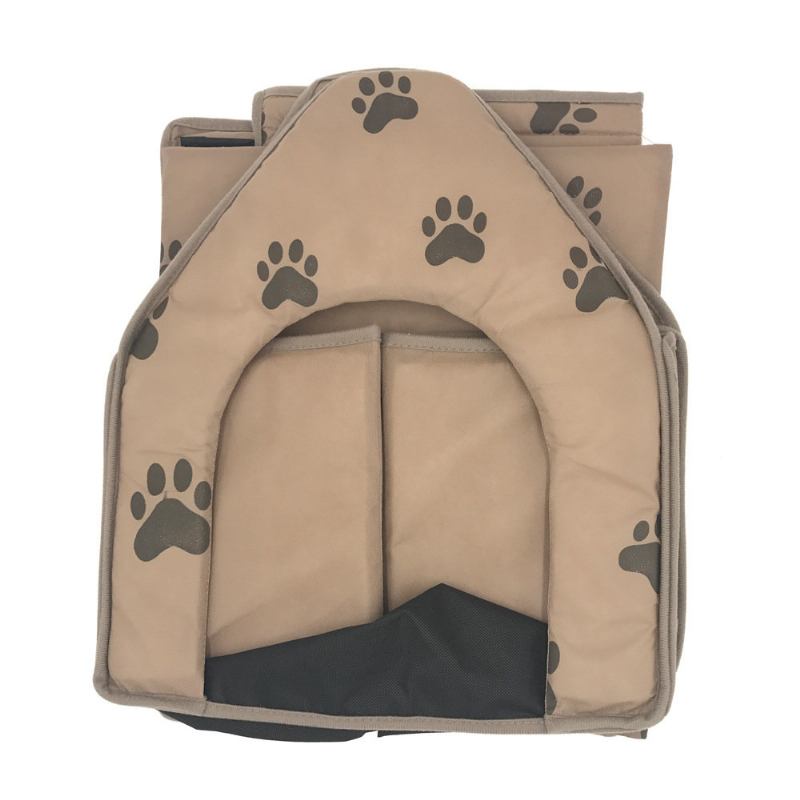 Paw Pattern Πτυσσόμενο Ύφασμα Pet Dog Cave House Αντιχαρακτηριστικά Κουτάβια Κιβώτια