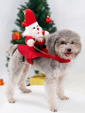 Χριστουγεννιάτικα Ρούχα Για Σκύλους Για Κατοικίδια Αστεία Στολή Μεταμόρφωσης Μικρομεσαίου Σκύλου