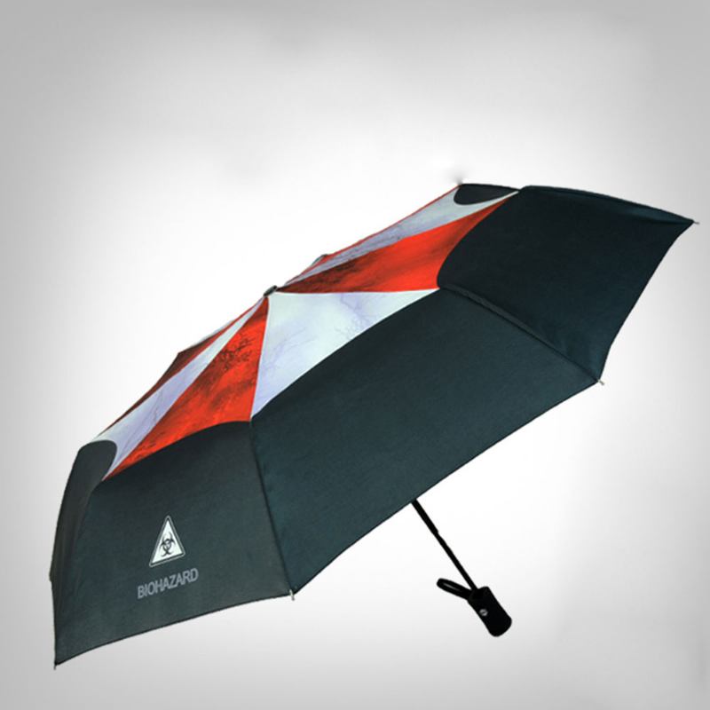 Resident Evil Protection Umbrella Printed Rainy And Sunny