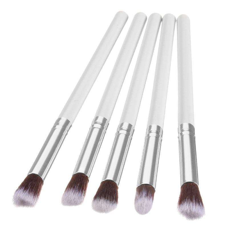 10 Τμχ Πινέλα Μακιγιάζ Σετ Cosmetic Foundation Eyeshadow Eyeliner Lip Powder Brush