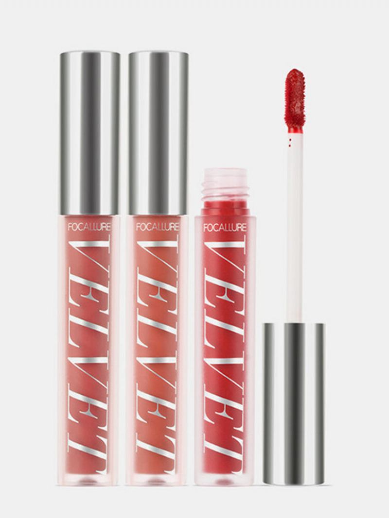 10 Χρώματα Velvet Matte Lip Glaze Αδιάβροχο Χωρίς Σημάδια Lip Gloss Cosmetic