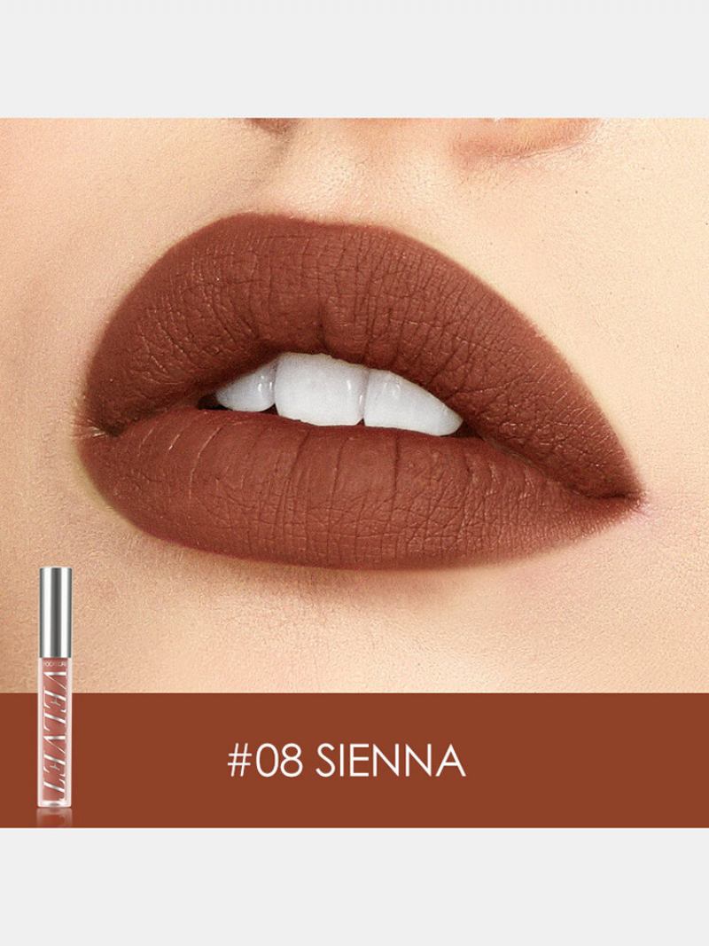 10 Χρώματα Velvet Matte Lip Glaze Αδιάβροχο Χωρίς Σημάδια Lip Gloss Cosmetic