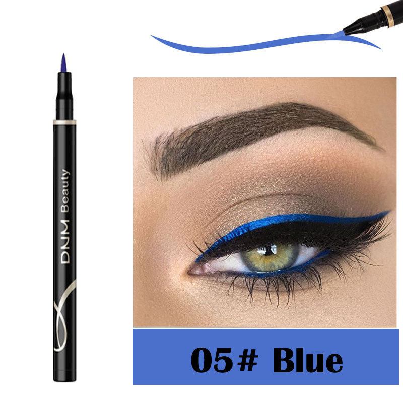 12 Χρώματα Liquid Eyeliner Pen Fluorescence Αδιάβροχο Στυλό Μακιγιάζ Ματιών Μακράς Διάρκειας