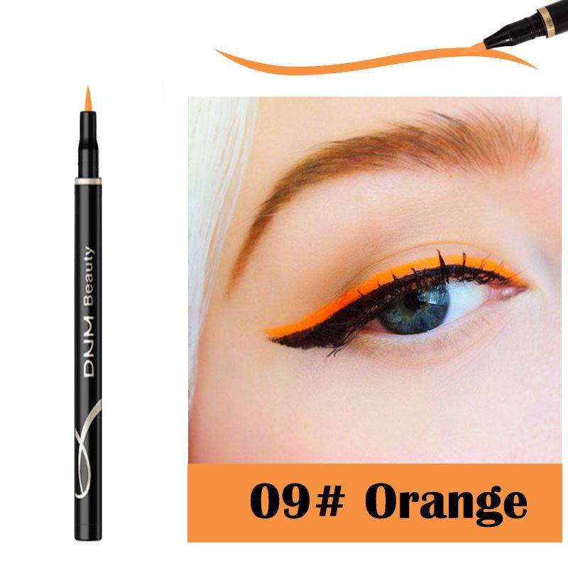 12 Χρώματα Liquid Eyeliner Pen Fluorescence Αδιάβροχο Στυλό Μακιγιάζ Ματιών Μακράς Διάρκειας