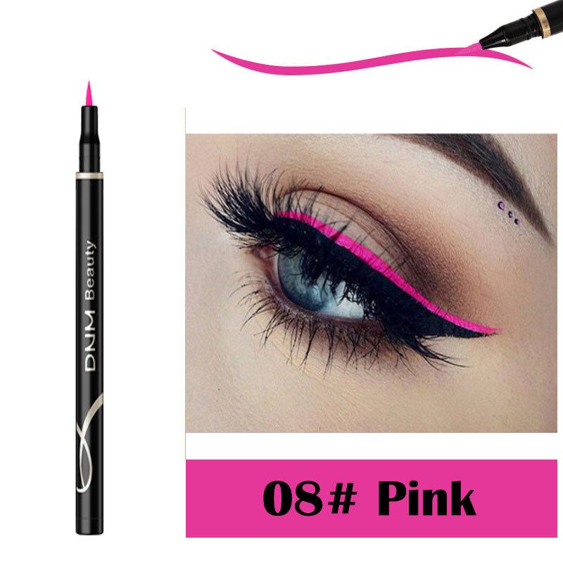 12 Χρώματα Liquid Eyeliner Pen Fluorescence Αδιάβροχο Στυλό Μακιγιάζ Ματιών Μακράς Διάρκειας