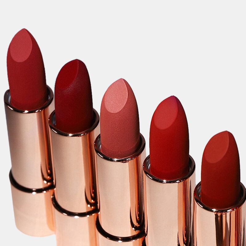 12 Χρώματα Matte Lipstick Nude Ενυδατικό Αντικολλητικό Κύπελλο Μη Ξεθωριασμένο Μακιγιάζ Χειλιών Που Διαρκεί