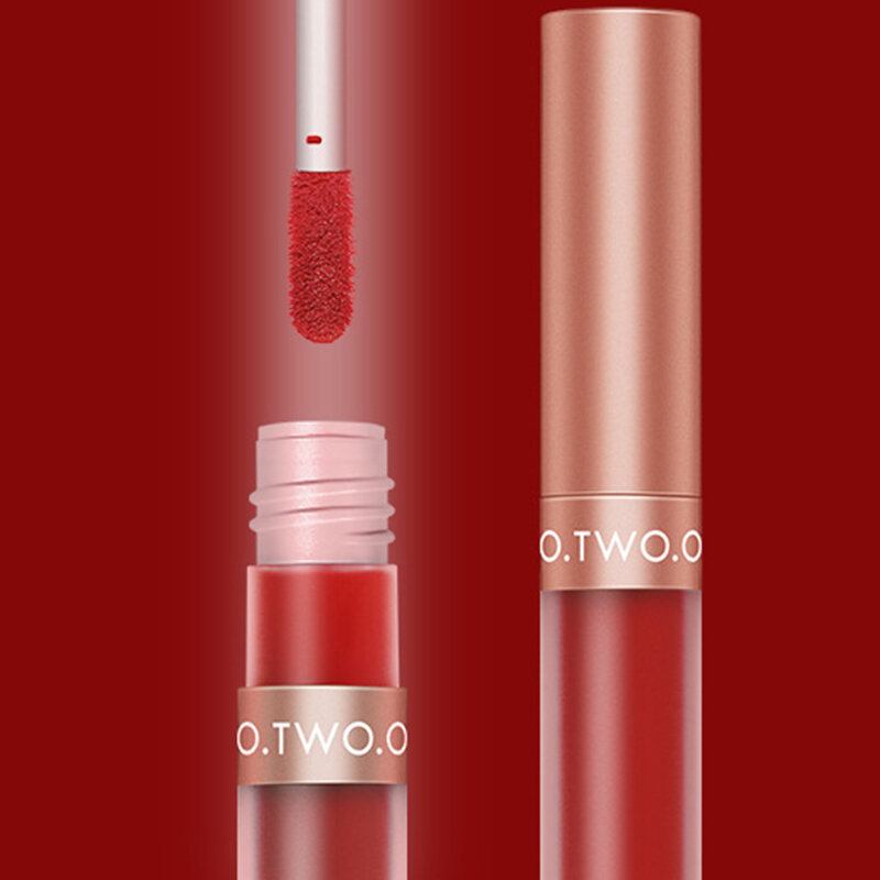 12 Χρώματα Velvet Matte Lip Gloss Αντικολλητικό Κύπελλο Μη Ξεθωριασμένο Αδιάβροχο Liquid Lip Glaze Που Διαρκεί