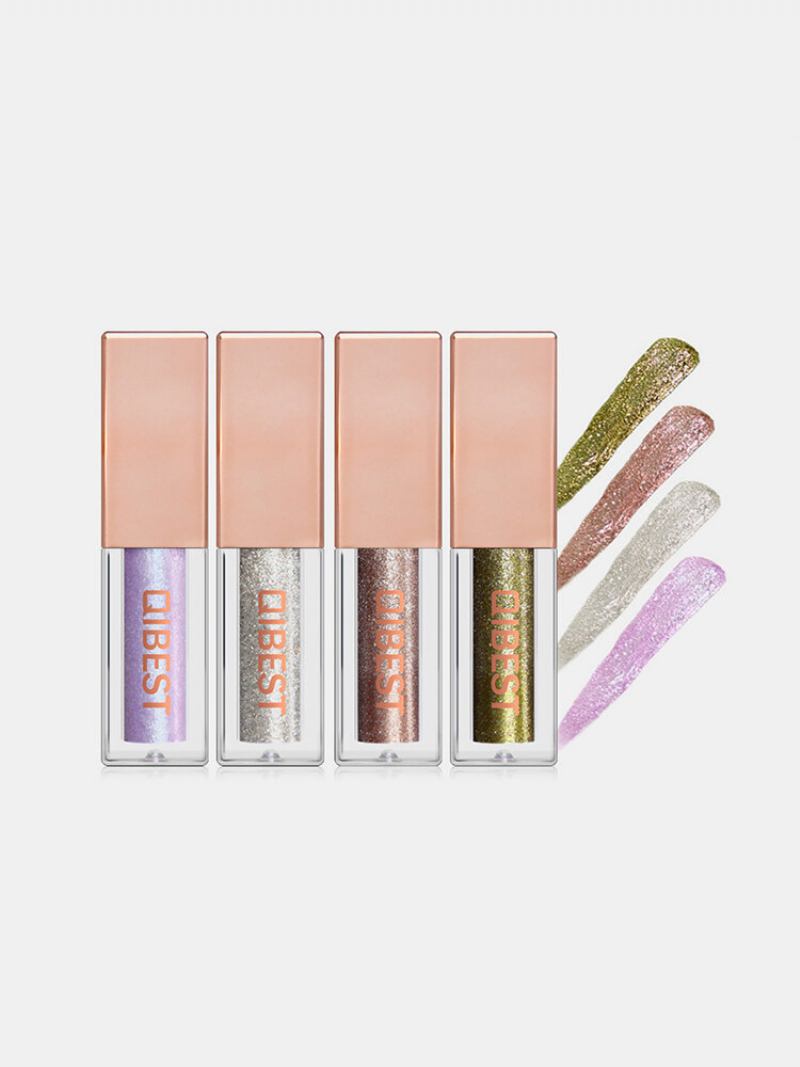 15 Colors Glitter Liquid Eyeshadow Portable Αδιάβροχο Διαρκής Χρωστική Επαγγελματικά Καλλυντικά Ματιών