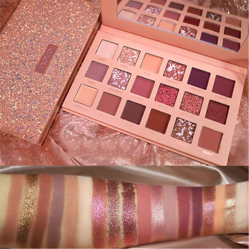 18 Color Desert Rose Eye Shadow Disc Ματ Μαργαριταρένιος Δίσκος Σκιάς Ματιών Για Αρχάριους Μαθητές Δημοφιλές Εργαλείο Μακιγιάζ Σκιά