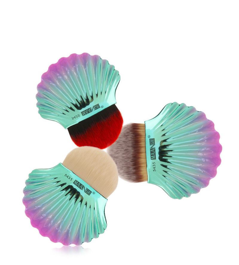 1pc Big Shell Powder Brush Foundation Makeup Brushes Γυναικεία Καλλυντικά Εργαλεία