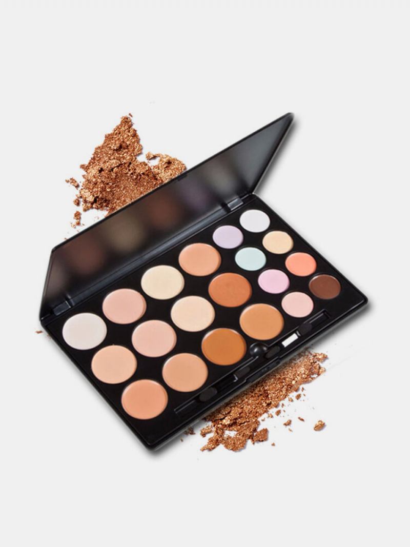 20 Χρώματα Concealer Cream Palette Πρόσωπο Μπρονζέ Ανταύγειες Μακιγιάζ Γυναικείο Κομέστικ