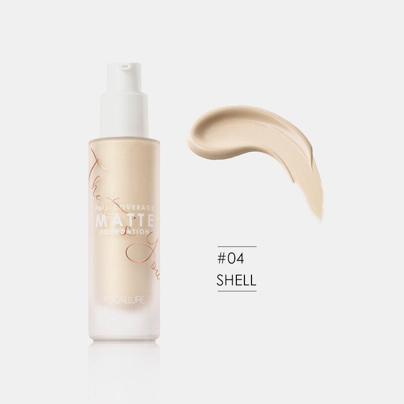 20 Χρώματα Full Coverage Matte Liquid Foundation Φυσικό Μακράς Διαρκείας Αδιάβροχο Κονσίλερ Για Έλεγχο Λαδιού