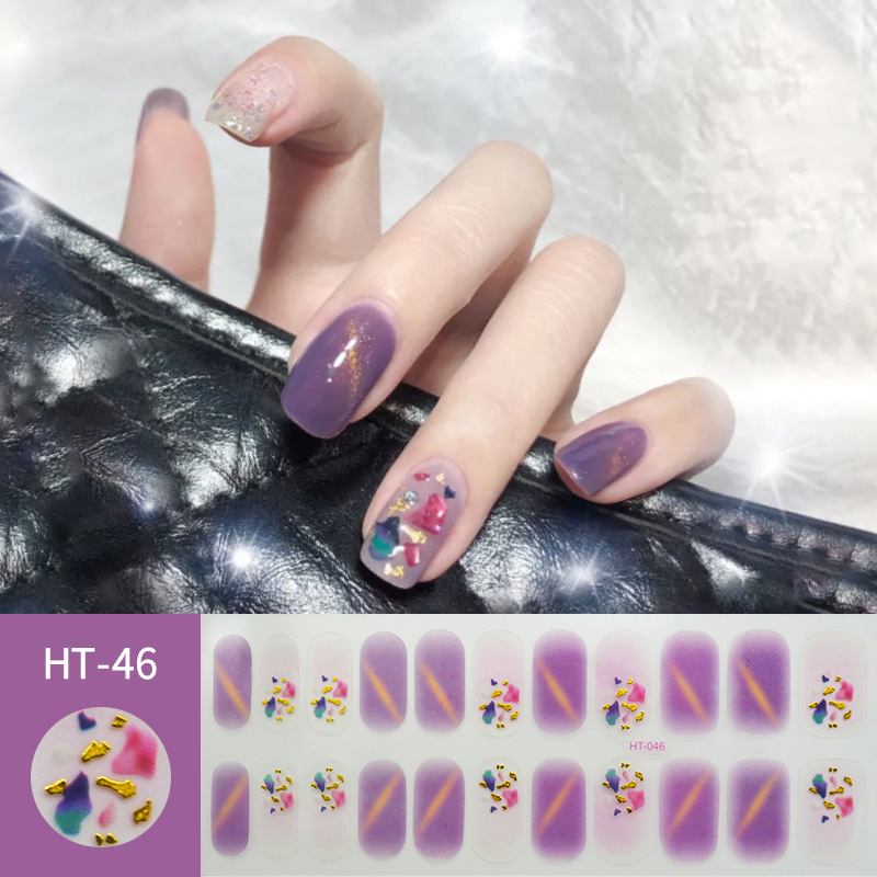 22 Finger Gel Nail Cross-border Αποκλειστικά Για Μεμβράνη Βερνικιού Νυχιών Και Αυτοκόλλητα